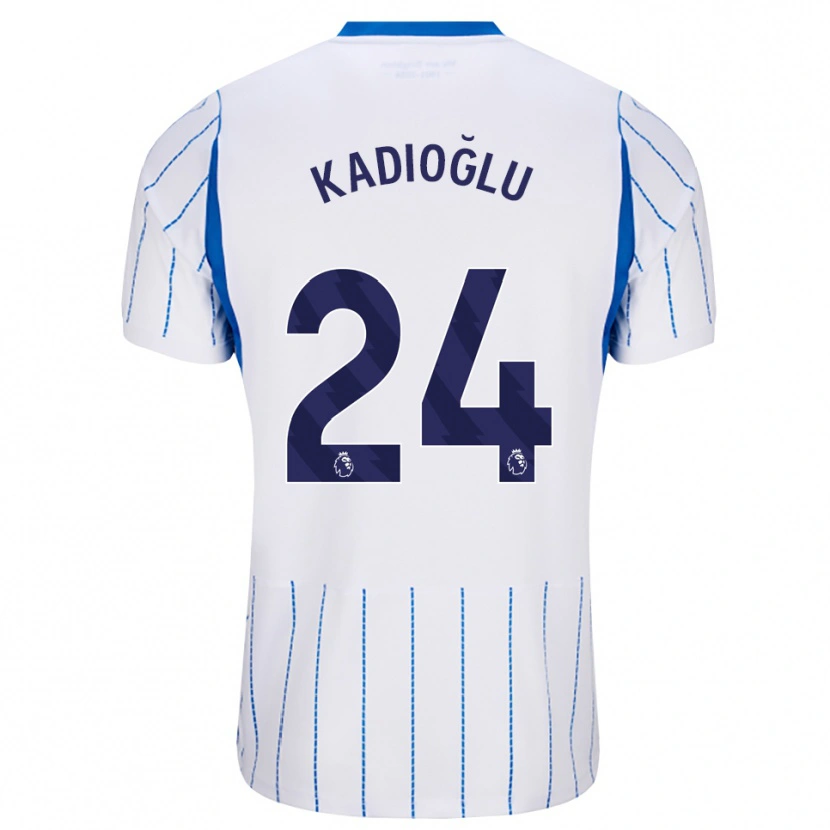 Danxen Dámské Ferdi Kadıoğlu #24 Modrá Chodníčková Bílá Daleko Hráčské Dresy 2026/27 Dres