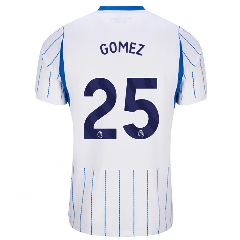 Danxen Dámské Diego Gómez #25 Modrá Chodníčková Bílá Daleko Hráčské Dresy 2026/27 Dres