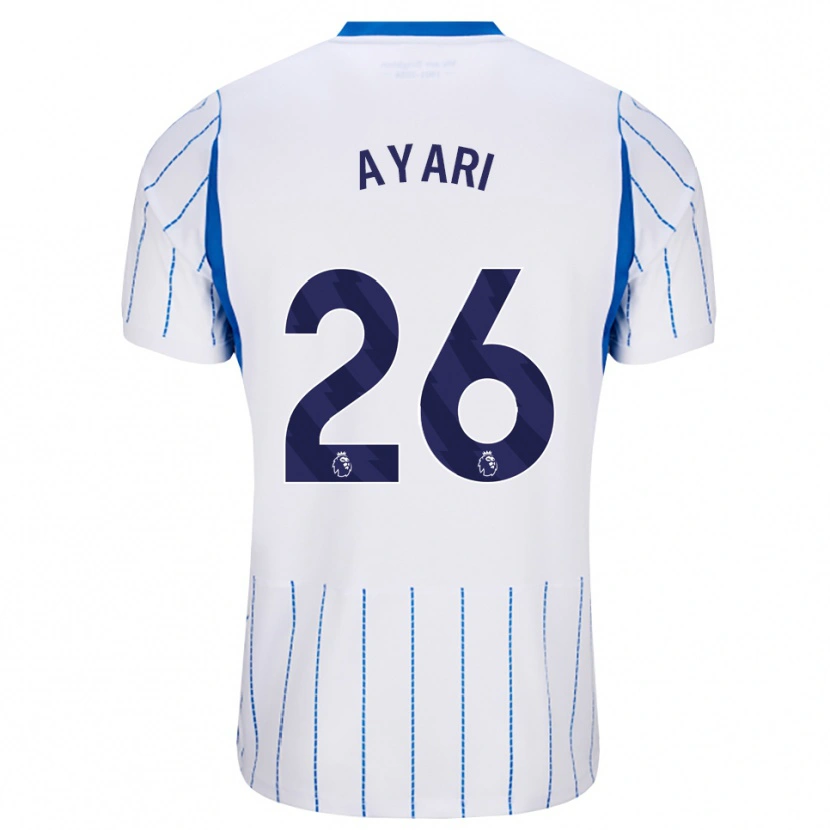 Danxen Dámské Yasin Ayari #26 Modrá Chodníčková Bílá Daleko Hráčské Dresy 2026/27 Dres