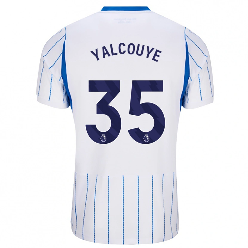 Danxen Dámské Malick Yalcouyé #35 Modrá Chodníčková Bílá Daleko Hráčské Dresy 2026/27 Dres