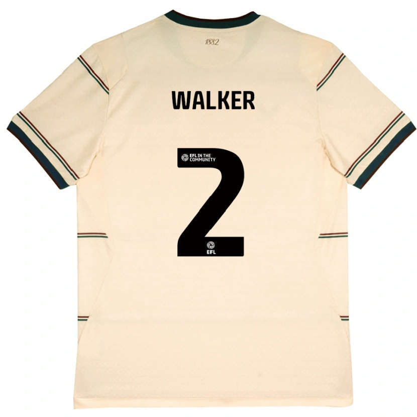 Danxen Dámské Kyle Walker #2 Béžová Vínově Červená Daleko Hráčské Dresy 2026/27 Dres