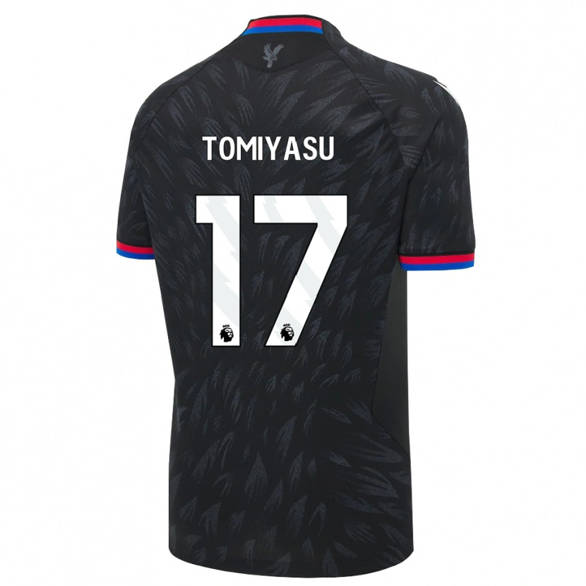 Danxen Dámské Takehiro Tomiyasu #17 Černá Modrá Červená Daleko Hráčské Dresy 2026/27 Dres