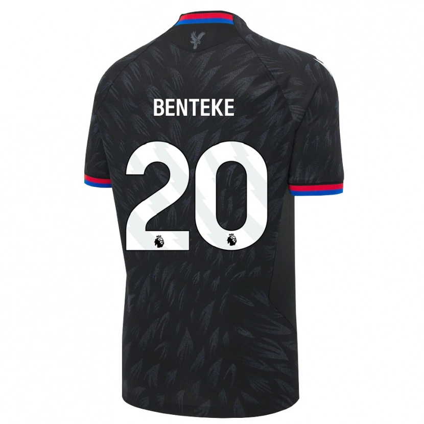 Danxen Dámské Christian Benteke #20 Černá Modrá Červená Daleko Hráčské Dresy 2026/27 Dres