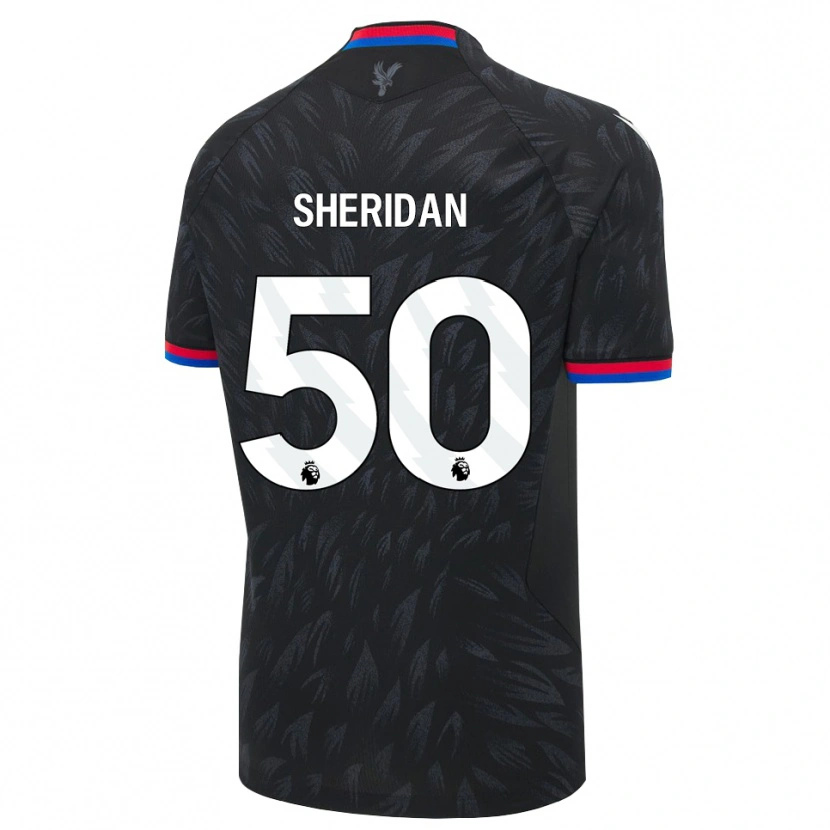 Danxen Dámské Joe Sheridan #50 Černá Modrá Červená Daleko Hráčské Dresy 2026/27 Dres