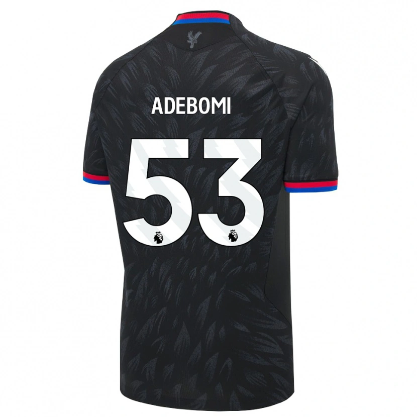 Danxen Dámské Ademola Ola Adebomi #53 Černá Modrá Červená Daleko Hráčské Dresy 2026/27 Dres