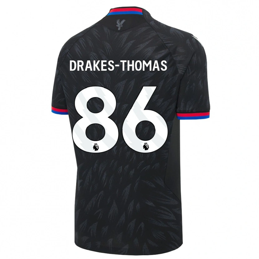 Danxen Dámské Joél Drakes-Thomas #86 Černá Modrá Červená Daleko Hráčské Dresy 2026/27 Dres