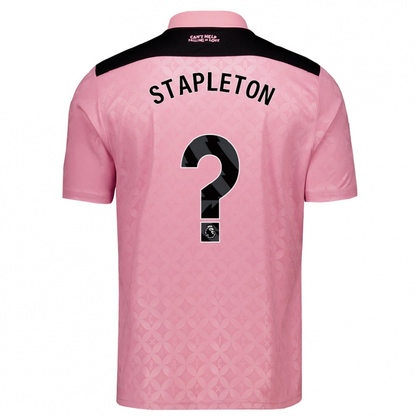 Danxen Dámské Jessie Stapleton #0 Světle Růžová Černá Daleko Hráčské Dresy 2026/27 Dres