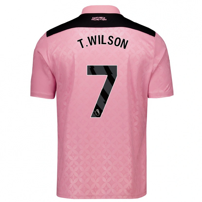 Danxen Dámské Triziano Wilson #7 Světle Růžová Černá Daleko Hráčské Dresy 2026/27 Dres