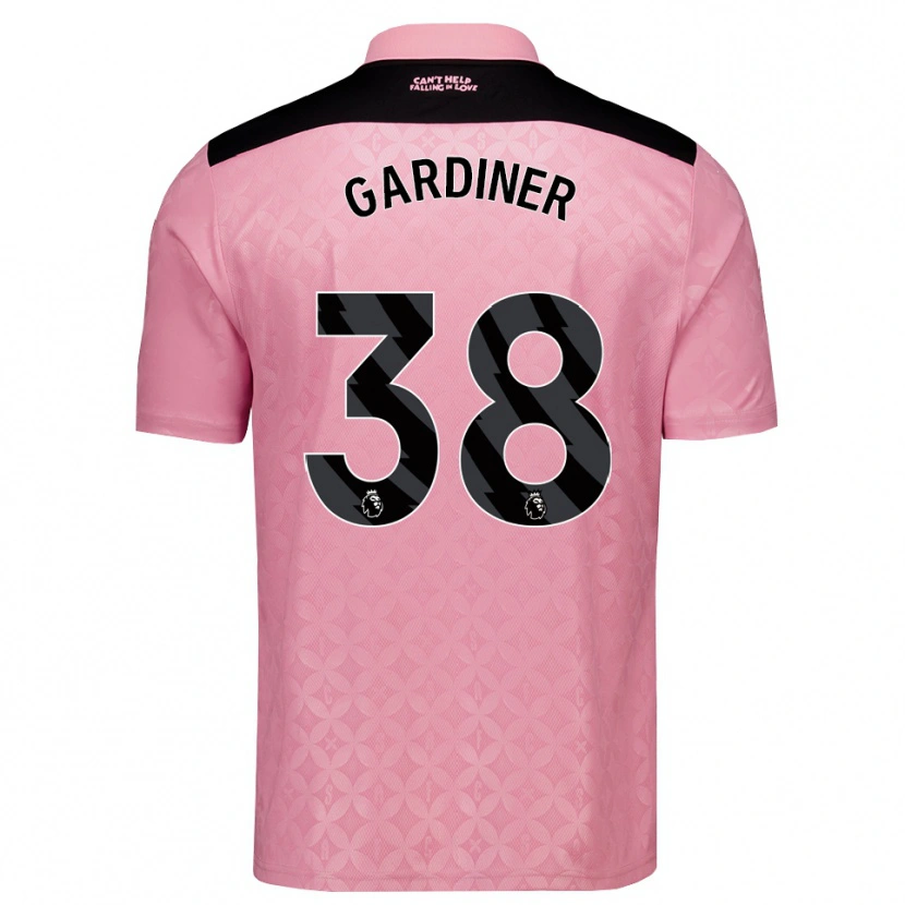Danxen Dámské Harry Gardiner #38 Světle Růžová Černá Daleko Hráčské Dresy 2026/27 Dres