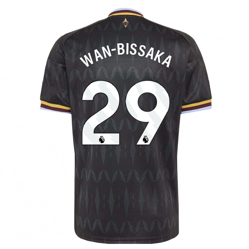Danxen Dámské Aaron Wan-Bissaka #29 Modrá Chodníčková Černá Žlutá Daleko Hráčské Dresy 2026/27 Dres