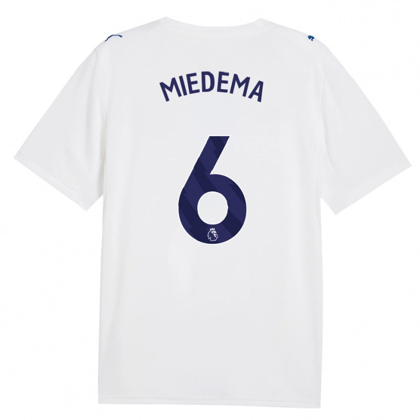 Danxen Dámské Vivianne Miedema #6 Námořní Bílá Třetí Hráčské Dresy 2026/27 Dres
