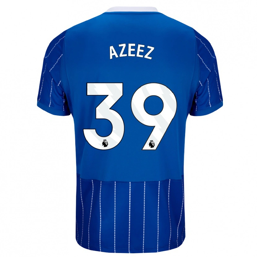 Danxen Dámské Femi Azeez #39 Středně Modrá Bílá Domů Hráčské Dresy 2026/27 Dres