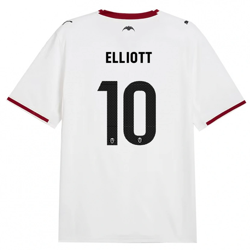 Danxen Dětské Harvey Elliott #10 Černá Bílá Červená Žlutá Domů Hráčské Dresy 2026/27 Dres