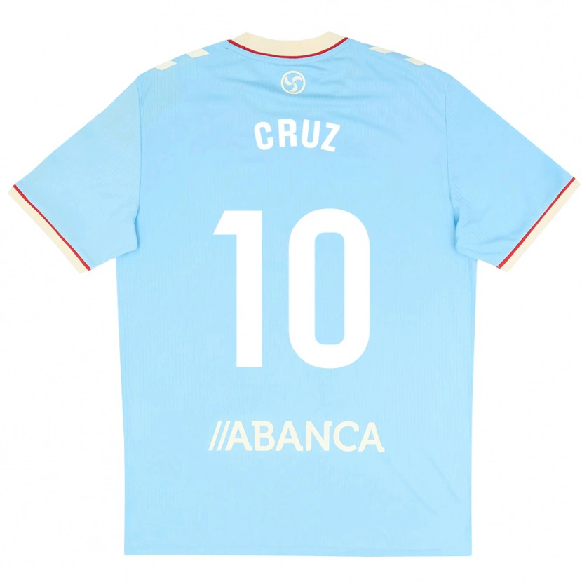 Danxen Dětské Tati Cruz #10 Nebesky Modrá Bílá Červená Domů Hráčské Dresy 2026/27 Dres