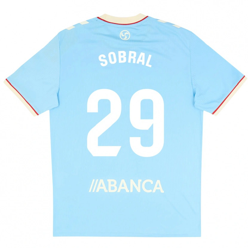 Danxen Dětské Mateo Sobral #29 Nebesky Modrá Bílá Červená Domů Hráčské Dresy 2026/27 Dres
