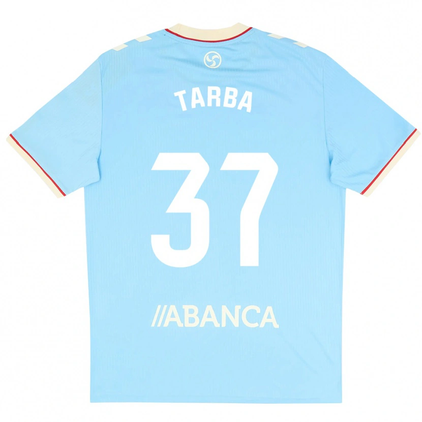 Danxen Dětské Ianis Tarba #37 Nebesky Modrá Bílá Červená Domů Hráčské Dresy 2026/27 Dres