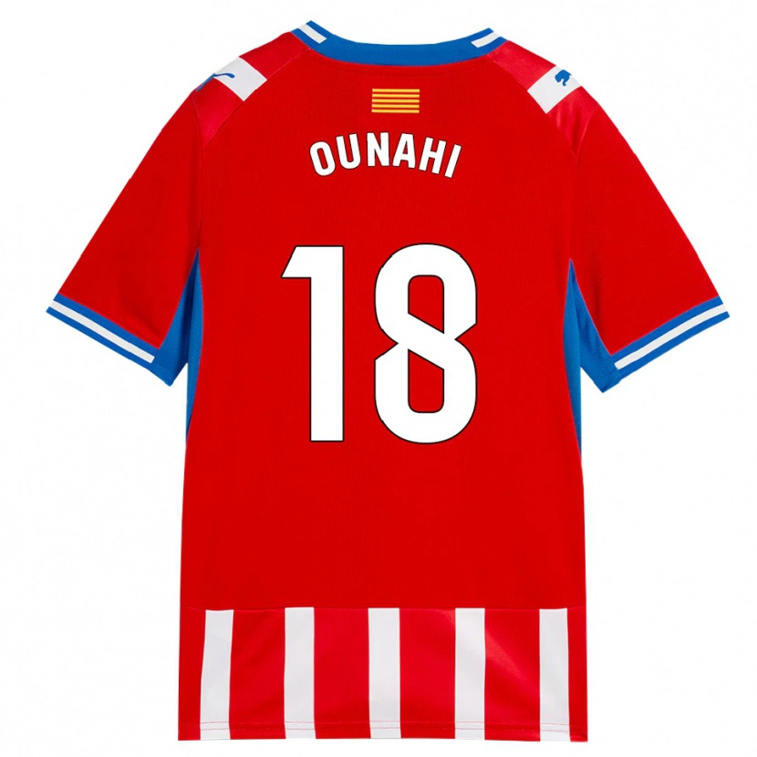 Danxen Dětské Azzedine Ounahi #18 Červená Bílá Nebesky Modrá Domů Hráčské Dresy 2026/27 Dres