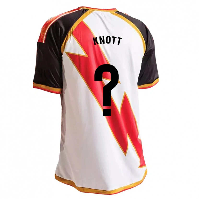 Danxen Dětské Stezo Knott #0 Černá Červená Bílá Zlatá Domů Hráčské Dresy 2026/27 Dres