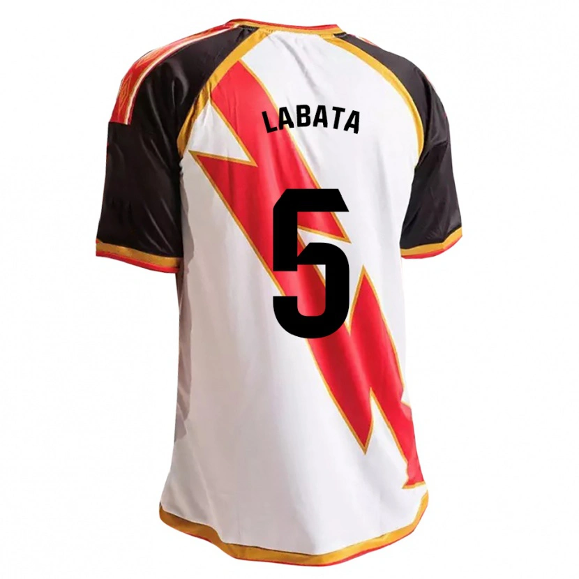 Danxen Dětské Anthony Labata #5 Černá Červená Bílá Zlatá Domů Hráčské Dresy 2026/27 Dres