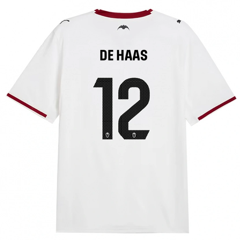 Danxen Dětské Justin De Haas #12 Černá Bílá Červená Žlutá Domů Hráčské Dresy 2026/27 Dres