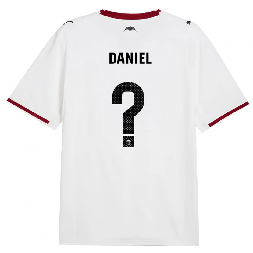 Danxen Dětské Daniel Jiménez #0 Černá Bílá Červená Žlutá Domů Hráčské Dresy 2026/27 Dres