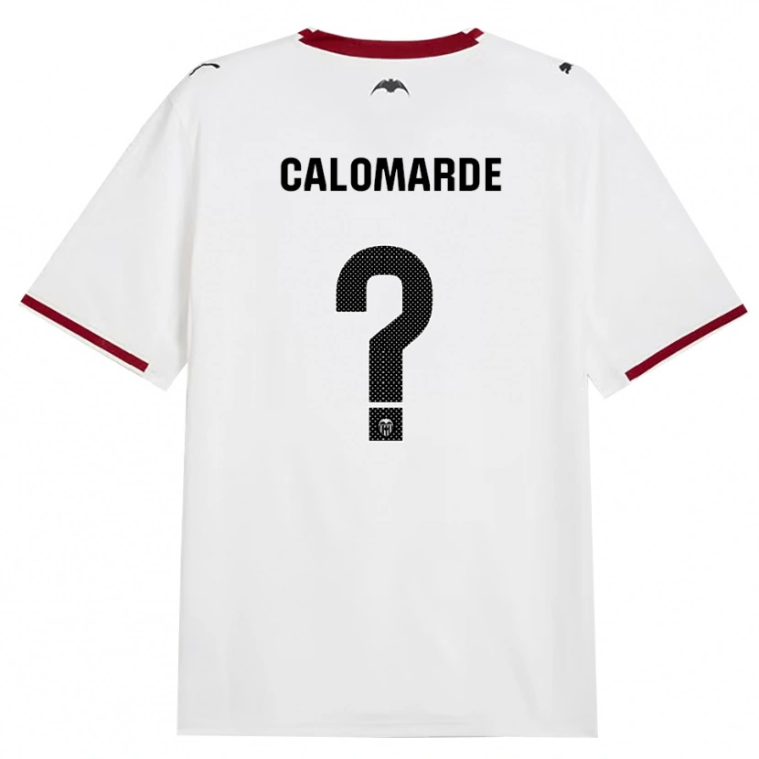Danxen Dětské Jorge Calomarde #0 Černá Bílá Červená Žlutá Domů Hráčské Dresy 2026/27 Dres