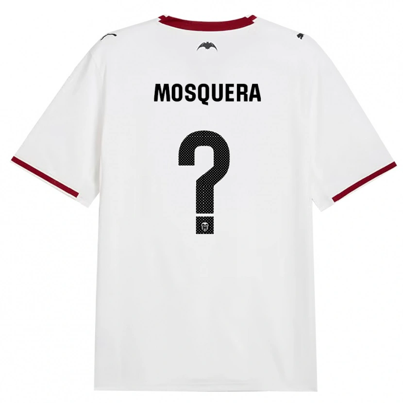 Danxen Dětské Yulian Mosquera #0 Černá Bílá Červená Žlutá Domů Hráčské Dresy 2026/27 Dres