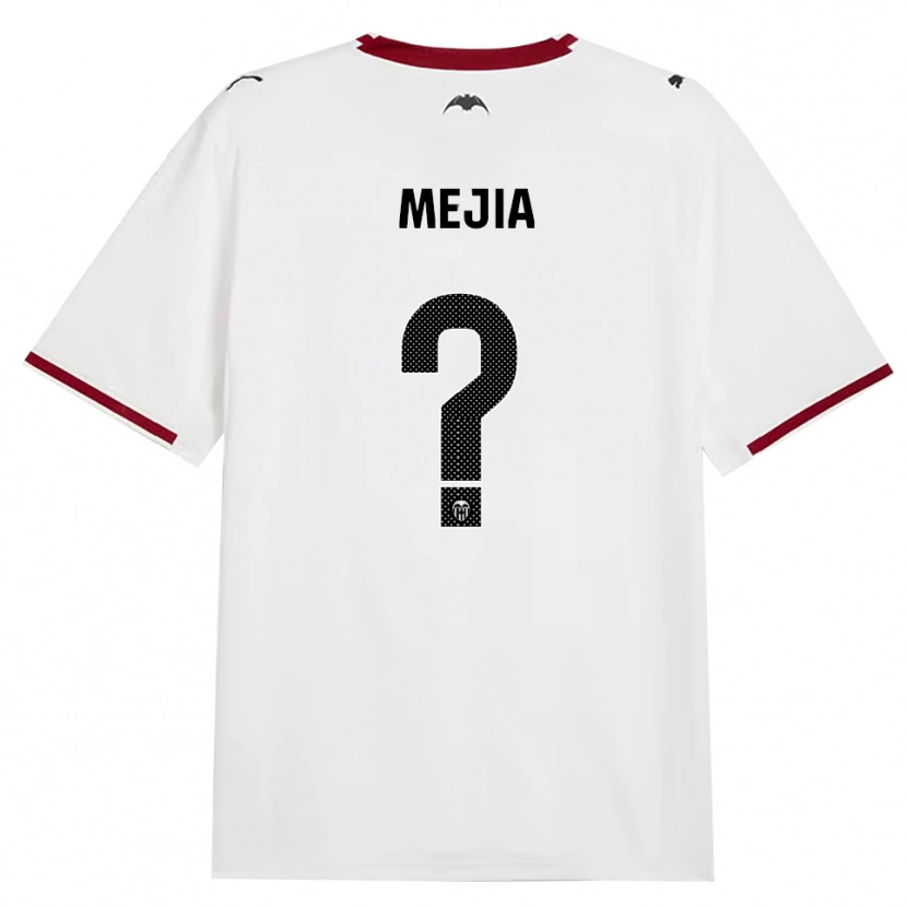 Danxen Dětské Iván Mejia #0 Černá Bílá Červená Žlutá Domů Hráčské Dresy 2026/27 Dres