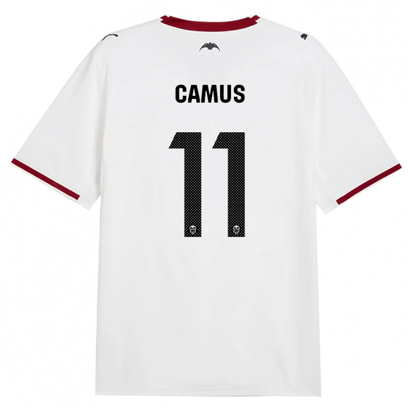 Danxen Dětské Marco Camus #11 Černá Bílá Červená Žlutá Domů Hráčské Dresy 2026/27 Dres
