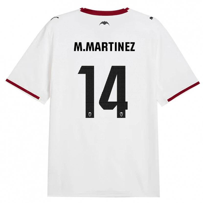 Danxen Dětské Marc Martinez #14 Černá Bílá Červená Žlutá Domů Hráčské Dresy 2026/27 Dres