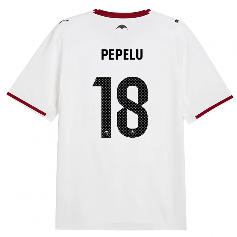 Danxen Dětské Pepelu #18 Černá Bílá Červená Žlutá Domů Hráčské Dresy 2026/27 Dres