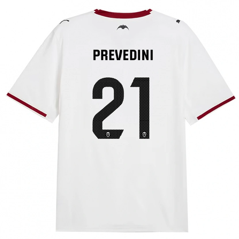Danxen Dětské Mateo Prevedini #21 Černá Bílá Červená Žlutá Domů Hráčské Dresy 2026/27 Dres