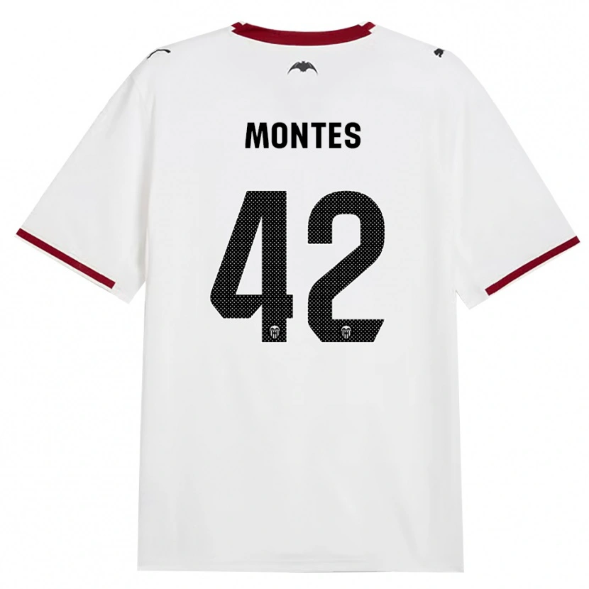 Danxen Dětské Jan Montes #42 Černá Bílá Červená Žlutá Domů Hráčské Dresy 2026/27 Dres
