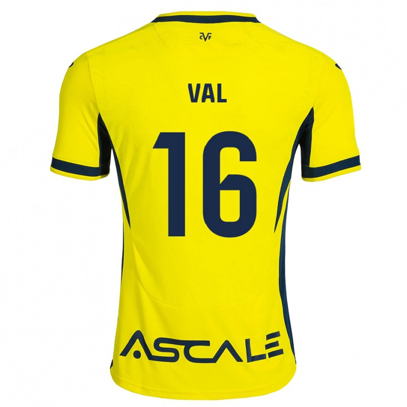 Danxen Dětské Brais Val #16 Žlutá Černá Červená Domů Hráčské Dresy 2026/27 Dres