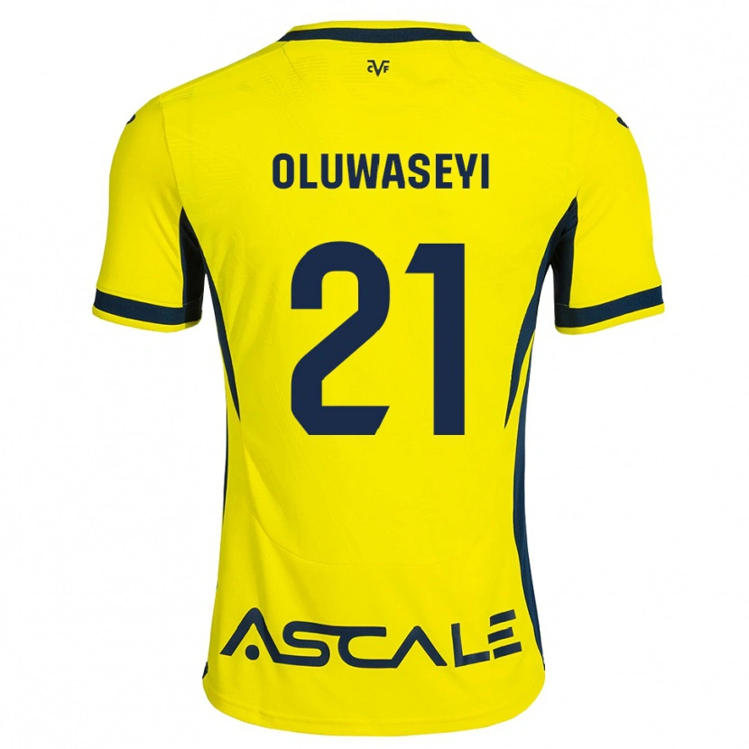 Danxen Dětské Tani Oluwaseyi #21 Žlutá Černá Červená Domů Hráčské Dresy 2026/27 Dres