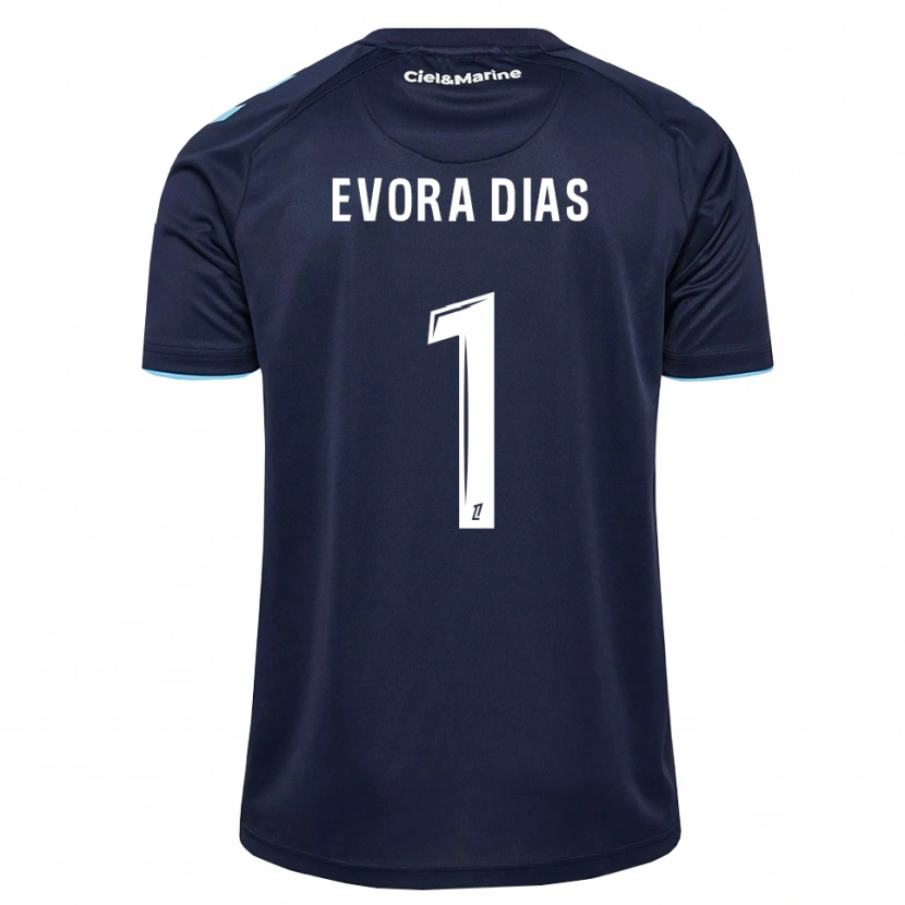 Danxen Dětské Enzo Evora Dias #1 Kukuřičně Modrá Půlnoční Modrá Domů Hráčské Dresy 2026/27 Dres
