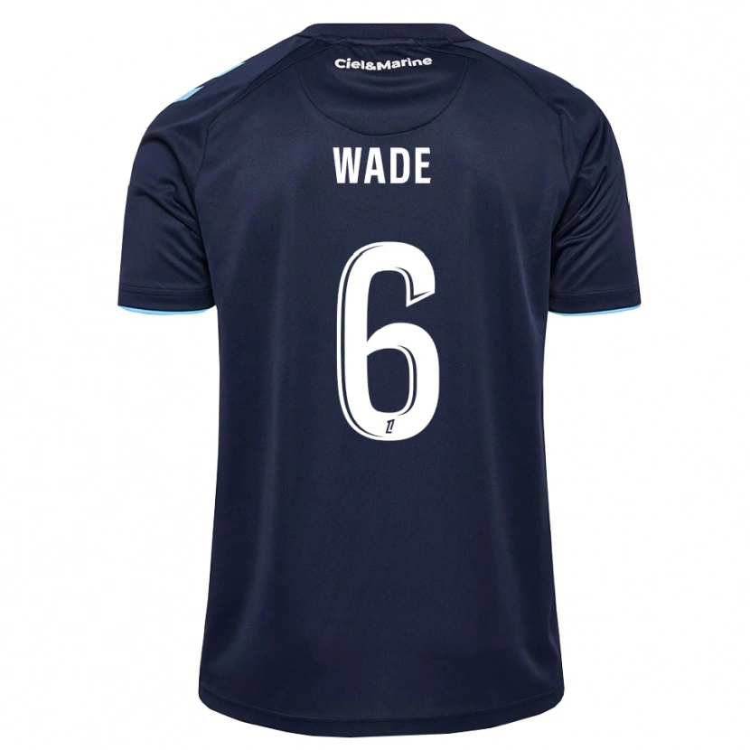 Danxen Dětské Bocar Wade #6 Kukuřičně Modrá Půlnoční Modrá Domů Hráčské Dresy 2026/27 Dres