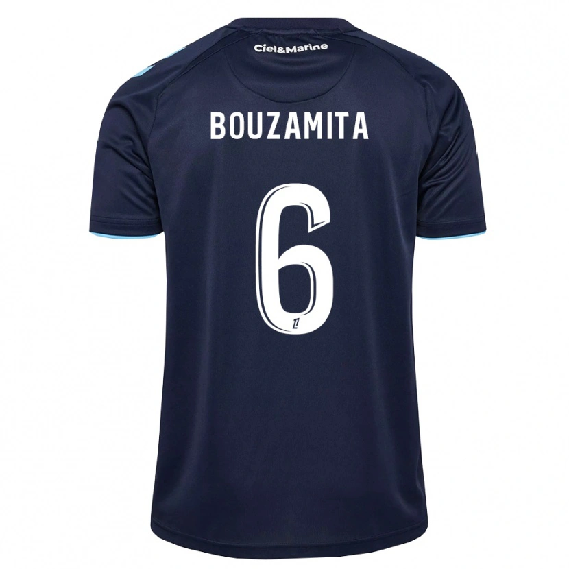 Danxen Dětské Alexandre Bouzamita #6 Kukuřičně Modrá Půlnoční Modrá Domů Hráčské Dresy 2026/27 Dres