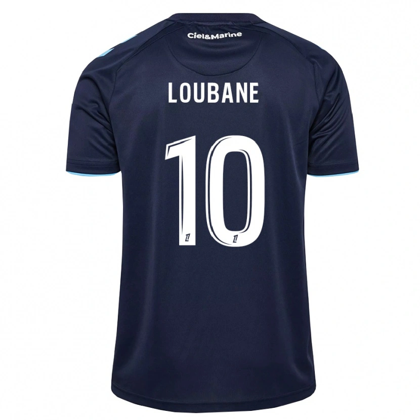 Danxen Dětské Yassine Loubane #10 Kukuřičně Modrá Půlnoční Modrá Domů Hráčské Dresy 2026/27 Dres