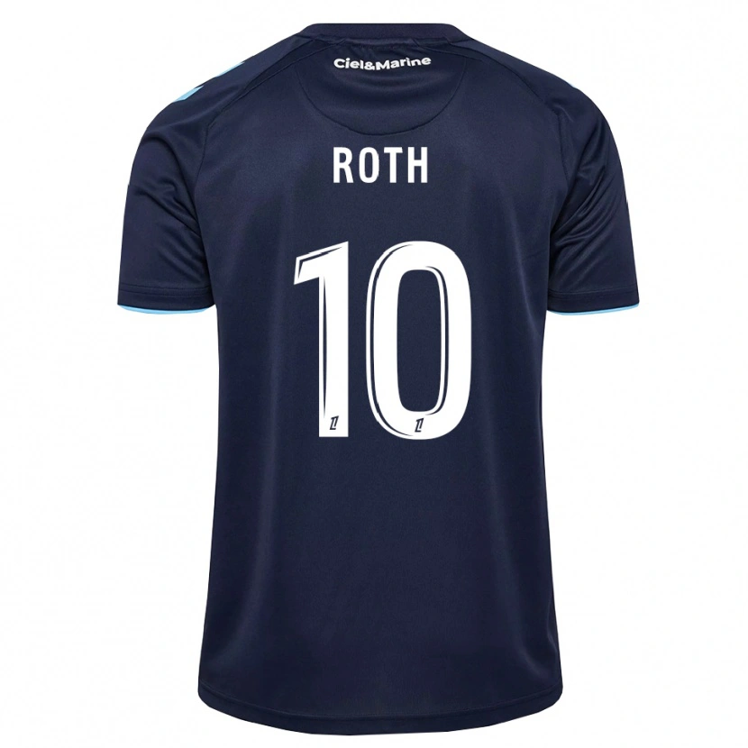 Danxen Dětské Madeline Roth #10 Kukuřičně Modrá Půlnoční Modrá Domů Hráčské Dresy 2026/27 Dres