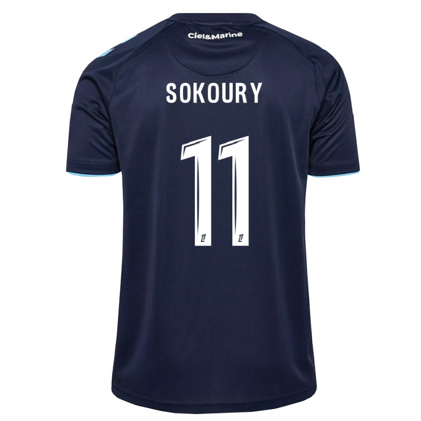 Danxen Dětské Junior Sokoury #11 Kukuřičně Modrá Půlnoční Modrá Domů Hráčské Dresy 2026/27 Dres