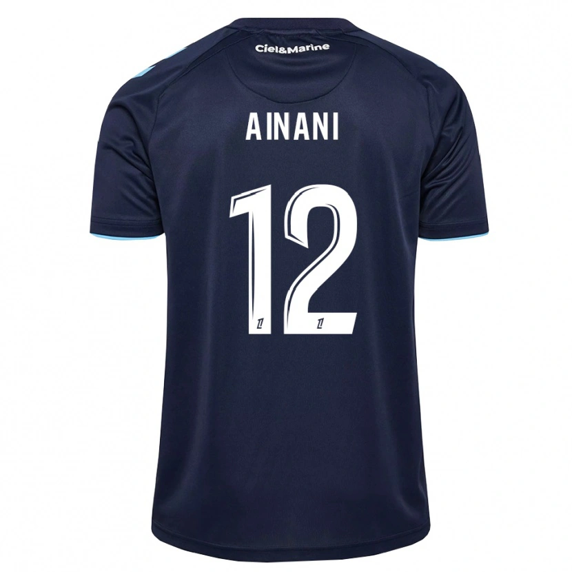 Danxen Dětské Sufyan Ainani #12 Kukuřičně Modrá Půlnoční Modrá Domů Hráčské Dresy 2026/27 Dres