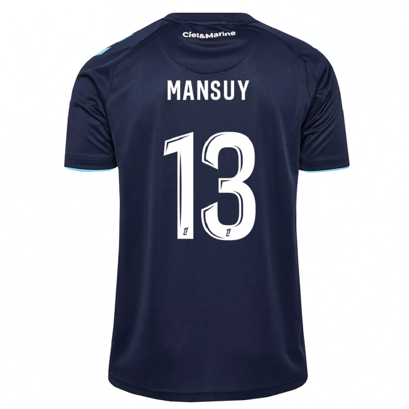 Danxen Dětské Héloïse Mansuy #13 Kukuřičně Modrá Půlnoční Modrá Domů Hráčské Dresy 2026/27 Dres