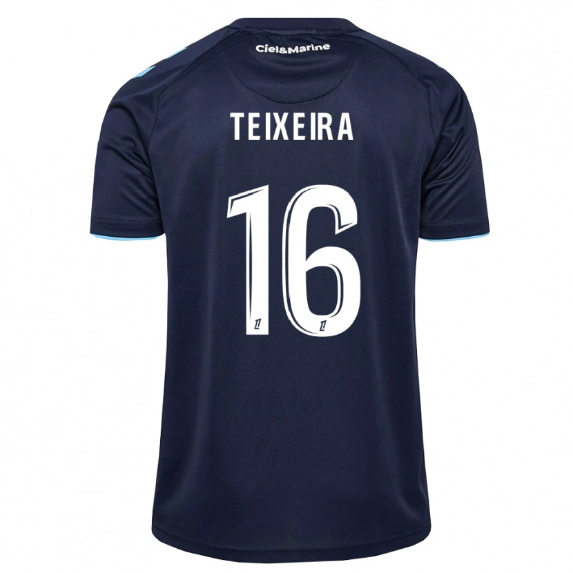 Danxen Dětské Alex Teixeira #16 Kukuřičně Modrá Půlnoční Modrá Domů Hráčské Dresy 2026/27 Dres