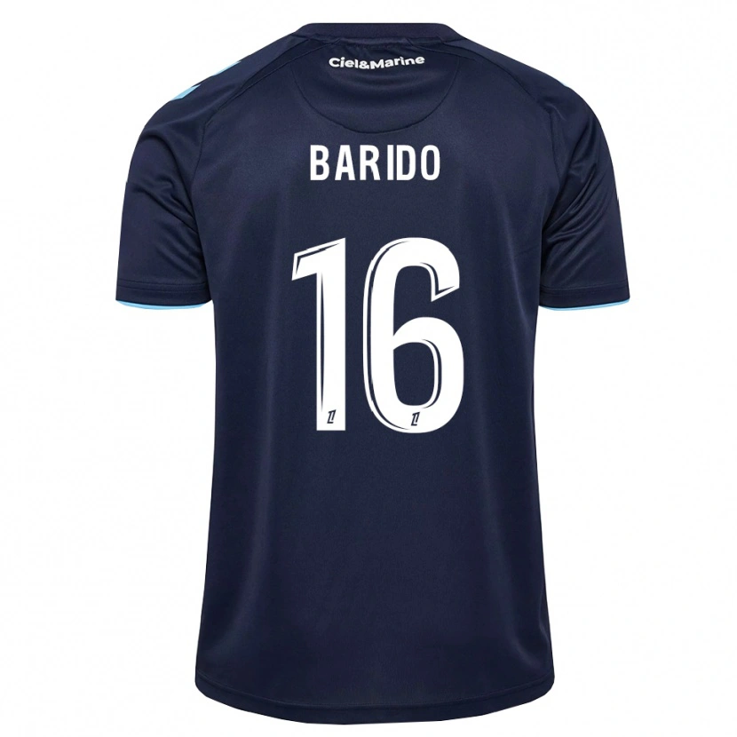 Danxen Dětské Jules Barido #16 Kukuřičně Modrá Půlnoční Modrá Domů Hráčské Dresy 2026/27 Dres