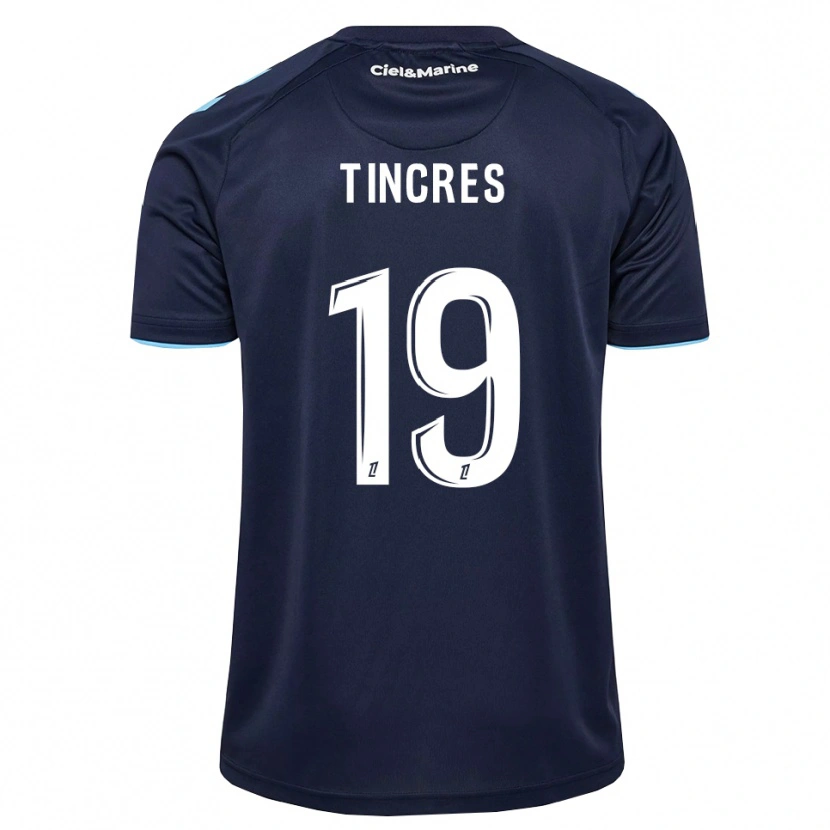 Danxen Dětské Joan Tincres #19 Kukuřičně Modrá Půlnoční Modrá Domů Hráčské Dresy 2026/27 Dres