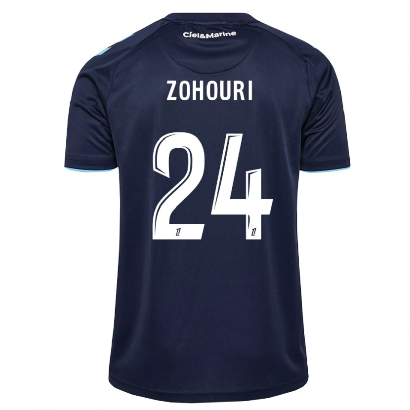 Danxen Dětské Guy-Noël Zohouri #24 Kukuřičně Modrá Půlnoční Modrá Domů Hráčské Dresy 2026/27 Dres