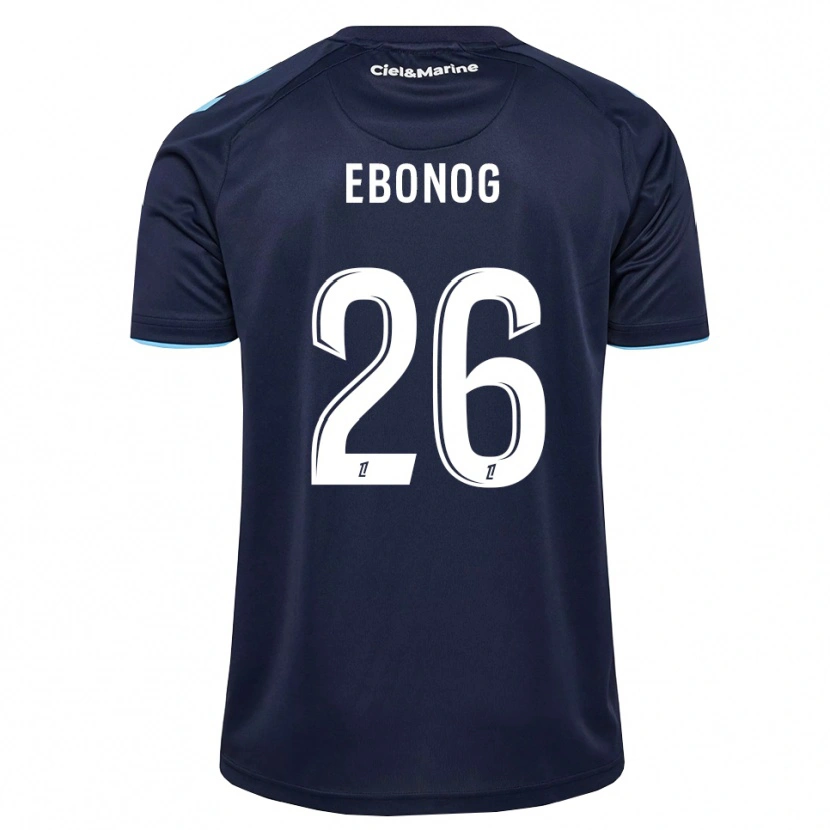 Danxen Dětské Simon Ebonog #26 Kukuřičně Modrá Půlnoční Modrá Domů Hráčské Dresy 2026/27 Dres