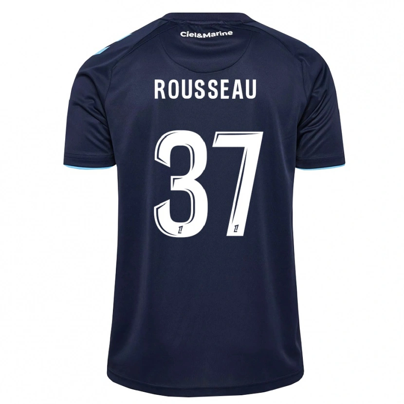 Danxen Dětské Thomas Rousseau #37 Kukuřičně Modrá Půlnoční Modrá Domů Hráčské Dresy 2026/27 Dres