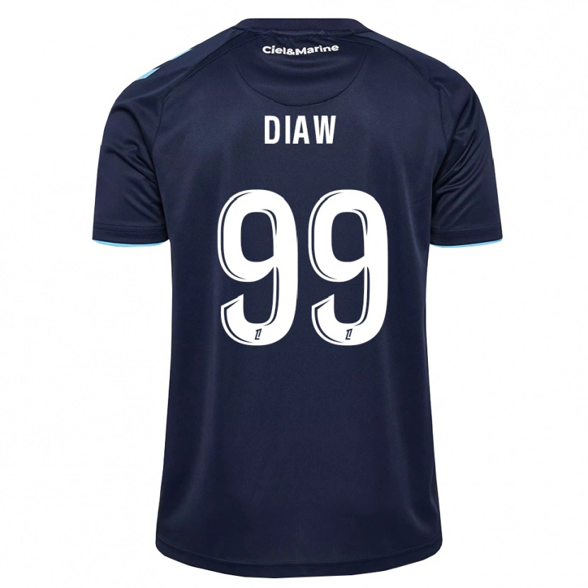Danxen Dětské Mory Diaw #99 Kukuřičně Modrá Půlnoční Modrá Domů Hráčské Dresy 2026/27 Dres